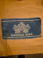 Bavaria Bier Handdoekje - Vintage Bar Accessoire, Ophalen of Verzenden, Gebruikt, Gebruiksvoorwerp