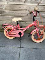 Kinderfiets Loekie 14 inch., Fietsen en Brommers, Fietsen | Kinderfietsjes, Ophalen, Zo goed als nieuw, Minder dan 16 inch, Zijwieltjes
