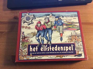 het Elfstedenspel. bordspel. compleet en netjes