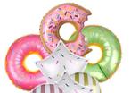 PAKKET Donut BALLONNEN, VERJAARDAG, THEMAFEEST!, Verzenden, Nieuw, Versiering, Verjaardag