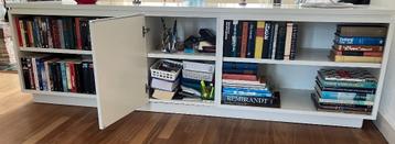 Op maat gemaakte vintage boekenkast 240x80x72 beschikbaar voor biedingen