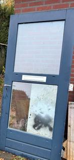 deur buitendeur     206 cm x 93 cm  en 4 cm dik, Ophalen, Gebruikt, Buitendeur, 200 tot 215 cm