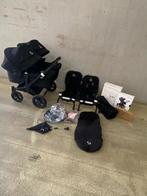 Bugaboo donkey 2-5 twin all black nieuwe onderdelen, Kinderen en Baby's, Verstelbare duwstang, Bugaboo, Ophalen of Verzenden, Zo goed als nieuw