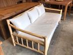 Tuinbank / Loungebank / Bamboe / 200 cm / Showmodel, Ophalen of Verzenden, Zo goed als nieuw, Hout