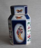 Prachtig, antiek Chinese thee bus theebus, porselein., Ophalen of Verzenden