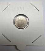 Nederland. Juliana. 10 Cent 1961 tegen Stempelfris. 1174-6, Ophalen of Verzenden, Koningin Juliana, 10 cent