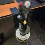 Thrustmaster HOTAS Warthog Joystick incl throttle unit., Computers en Software, Joysticks, Ophalen of Verzenden, Gebruikt, Thrustmaster