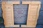 Houten eenpersoonsbed 90x200 met lattenbodem en lades, Ophalen, Gebruikt, 90 cm, Eenpersoons
