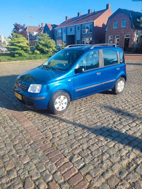 Fiat Panda 1.2 2004 Blauw Lage KM stand!, Auto's, Fiat, Particulier, Panda, Benzine, C, Hatchback, Handgeschakeld, Origineel Nederlands