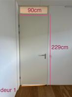 3x Berkvens opdekdeur (div. maten) met kozijnen & bovenlicht, Ophalen, Glas, 80 tot 100 cm, 215 cm of meer