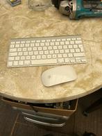 Apple toetsenbord en muis, Computers en Software, Toetsenborden, Ophalen, Toetsenbord en muis-set, Zo goed als nieuw, Draadloos