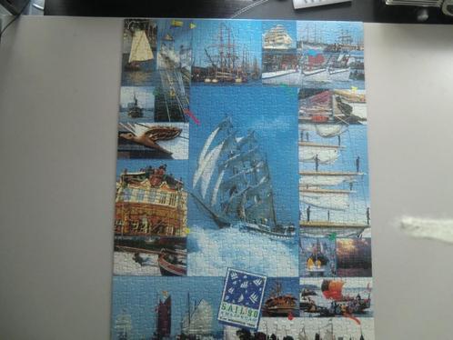 Puzzel 550 stukjes	met thema Sail 90, Hobby en Vrije tijd, Denksport en Puzzels, Gebruikt, Legpuzzel, 500 t/m 1500 stukjes, Ophalen of Verzenden