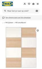 PAX schuifdeur 200x236 mehamn (IKEA) frame rails en panelen, Ophalen, Nieuw, 200 cm of meer, 200 cm of meer