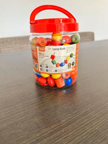 Houten Kralen Set - ZGAN in Pot beschikbaar voor biedingen