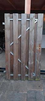 Schutting poort deur stalen frame, Ophalen, Minder dan 3 meter, IJzer, 1 tot 2 meter