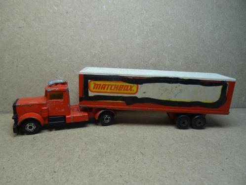 MATCHBOX PETERBILT LONG-HAUL Truck "Matchbox", Zie Foto`s, Hobby en Vrije tijd, Modelauto's | Overige schalen, Gebruikt, Bus of Vrachtwagen