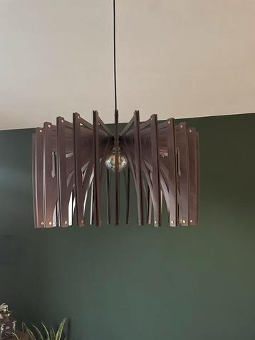 Nieuwe Jugendstil Hanglamp - Donkereiken beschikbaar voor biedingen
