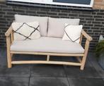 Tuinbank casablanca Karwei acaciahout 135 cm, Tuin en Terras, Tuinbanken, Ophalen, Gebruikt, Hout