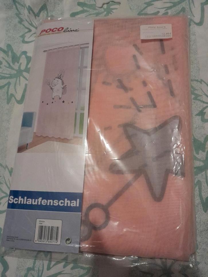 Nieuwe Poco Line kinderkamer unicorn gordijn 140 x 245cm, Huis en Inrichting, Stoffering | Gordijnen en Lamellen, Nieuw, 200 cm of meer