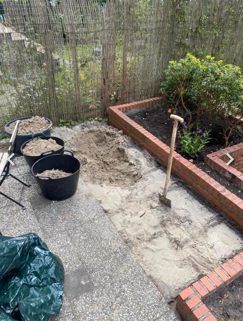 Gratis ophoogzand 2,5-3 kuub, Tuin en Terras, Zand, Ophoogzand, Ophalen