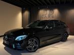 Mercedes-Benz C180 | Pano | Facelift | Ambient | AMG | 360 |, Auto's, Achterwielaandrijving, 1800 kg, Zwart, Zwart