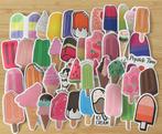 Ijs ijsjes zomer stickers, Verzenden, Nieuw, Meerdere stickers