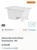 Xellanz Zitbad - Compact en Comfortabel, Ophalen of Verzenden, Zo goed als nieuw, Met bad