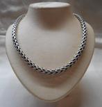 Zilveren vossenstaart ketting met Balinese sluiting nr.858