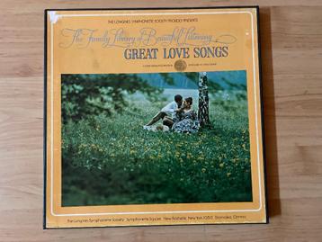 LP Box Great Love Songs ( 3 LP's ) beschikbaar voor biedingen