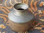 Mooie originele antieke kookpot uit Afrika van koper 20 cm., Antiek en Kunst, Antiek | Koper en Brons, Ophalen of Verzenden, Koper