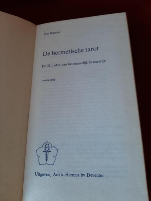De Hermetische Tarot Dio Raman, Boeken, Esoterie en Spiritualiteit, Overige typen, Tarot of Kaarten leggen, Ophalen of Verzenden