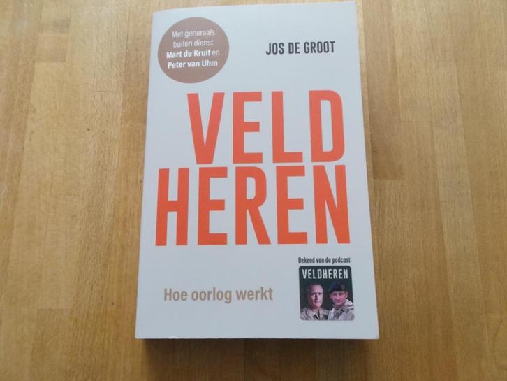 VELDHEREN, GENERAALS DE KRUIF EN VAN UHM, Verzamelen, Militaria | Algemeen, Landmacht, Boek of Tijdschrift, Nederland, Verzenden