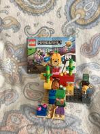 Lego Minecraft 21164 Het Koraalrif, Ophalen of Verzenden, Zo goed als nieuw