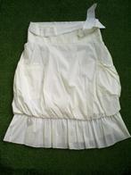 JUS D,ORANGE rok met strik mt. 36, Kleding | Dames, Verzenden, Wit, Zo goed als nieuw, Jus d,Orange