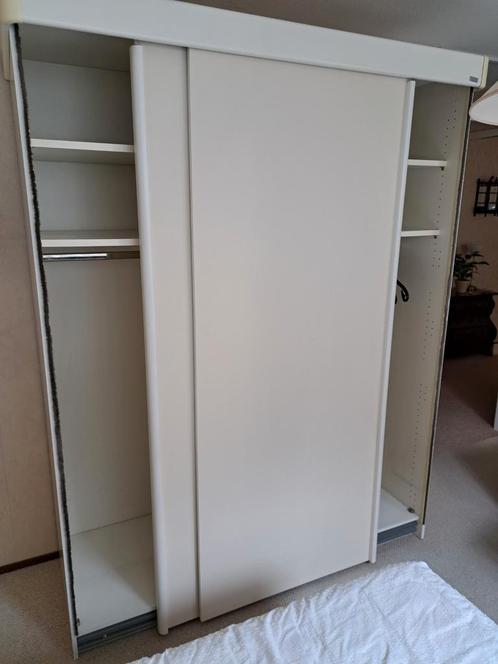 Linnenkast plus 1 persoonsbed, Huis en Inrichting, Slaapkamer | Complete slaapkamers, Gebruikt, Eenpersoons, Ophalen
