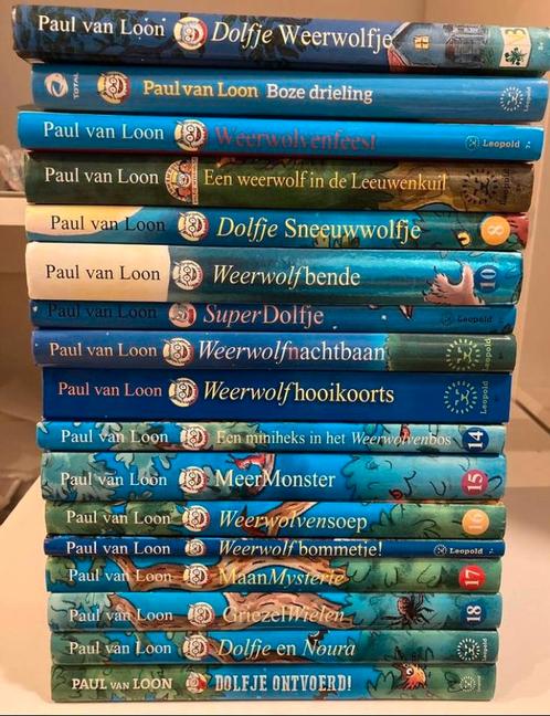 Dolfje weerwolfje boeken van Paul van Loon, Boeken, Kinderboeken | Jeugd | 10 tot 12 jaar, Zo goed als nieuw, Ophalen of Verzenden