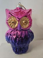 Kerstbal/kerstornament uil 15 cm, Ophalen of Verzenden, Zo goed als nieuw