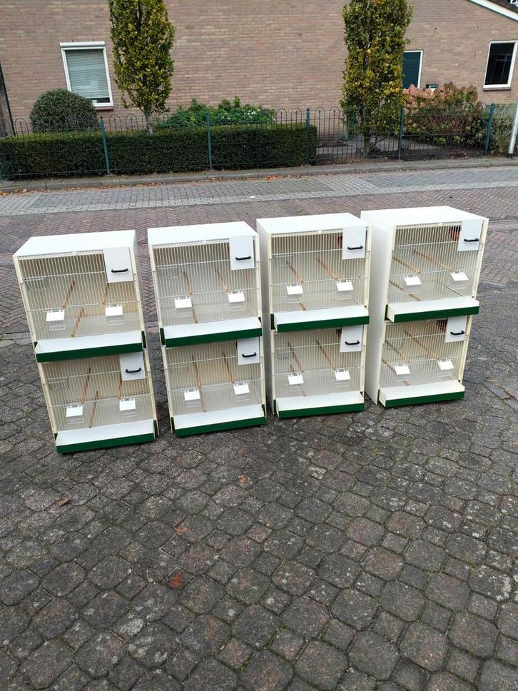Heesakkers broedkooien 8x, Dieren en Toebehoren, Vogels | Hokken en Kooien, Broedkooi of Kweekkooi, Kunststof, Ophalen