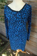 Jurk blauw/ zwart Studio Anneloes mt S travel Vaste prijs AA, Studio Anneloes, Blauw, Ophalen of Verzenden, Zo goed als nieuw
