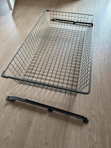 2x Komplement fijndraadmand grijs (Pax kast) beschikbaar voor biedingen