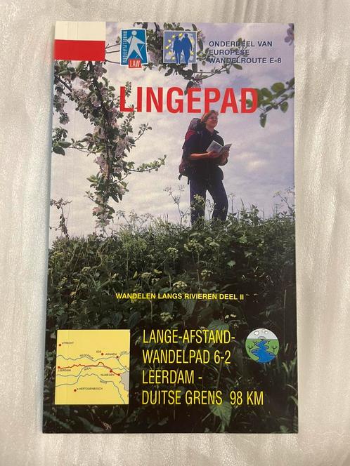 wandelgids Lingepad (Rivierengebied) LAW 6-2, 98 km 2020, Boeken, Reisgidsen, Gelezen, Fiets- of Wandelgids, Benelux, Ophalen of Verzenden