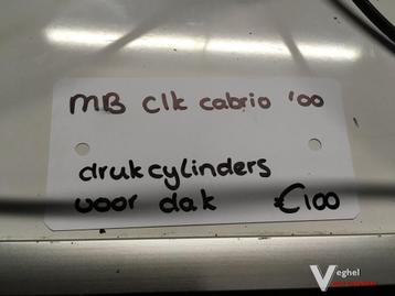 Mercedes  CLK Cabrio 2000  Cabrio drukcilinders tbv dak beschikbaar voor biedingen