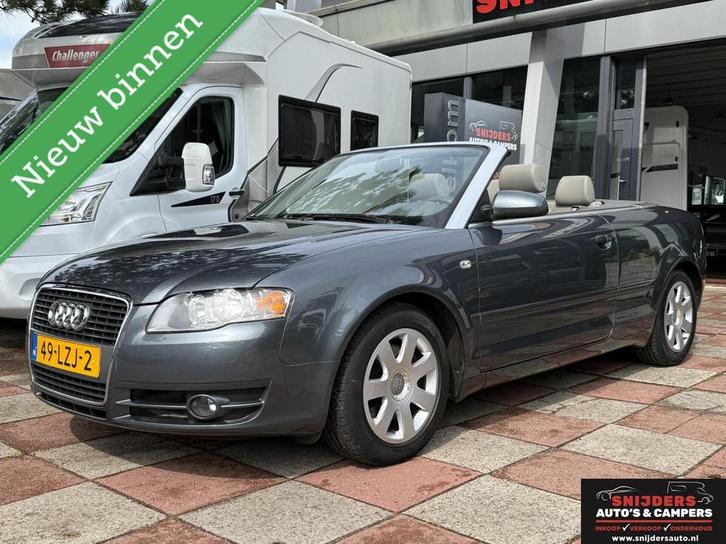 Audi A4 Cabriolet 1.8 Turbo 96699 km 2e eigenaar, Auto's, Audi, Bedrijf, Te koop, A4, ABS, Airbags, Airconditioning, Alarm, Boordcomputer