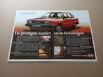 Reclame (uit oud tijdschrift) Audi 80 Diesel (1981), Auto's, Gebruikt, Verzenden