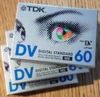 3 x TDK mini DV nog nieuw in de verpakking, Cd's en Dvd's, Cassettebandjes, Ophalen of Verzenden, Nieuw in verpakking, Origineel