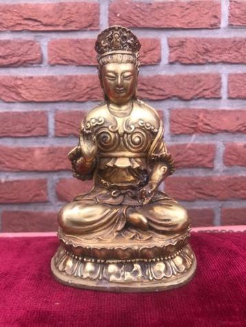 aziatica: fraaie bronzen Kwanyin, Sino-Tibetaans beschikbaar voor biedingen