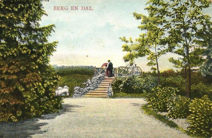 Berg en Dal. - bruggetje - ongelopen, Verzamelen, Ansichtkaarten | Nederland, Ongelopen, Gelderland, Voor 1920, Ophalen of Verzenden