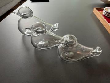 Design glass duck's Art Deco jaren 80 Roberto Niederer beschikbaar voor biedingen
