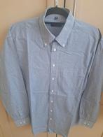 John Cabot overhemd XL blauw geruit, Kleding | Heren, Blauw, Ophalen of Verzenden, Zo goed als nieuw, John Cabot