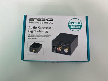 Speaka Professional Audio Converter - Digitaal / Analoog beschikbaar voor biedingen